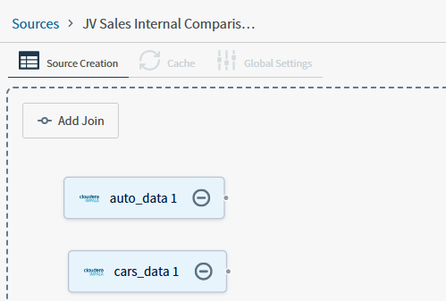 select to add a joins object to your data source when one or more entities are present